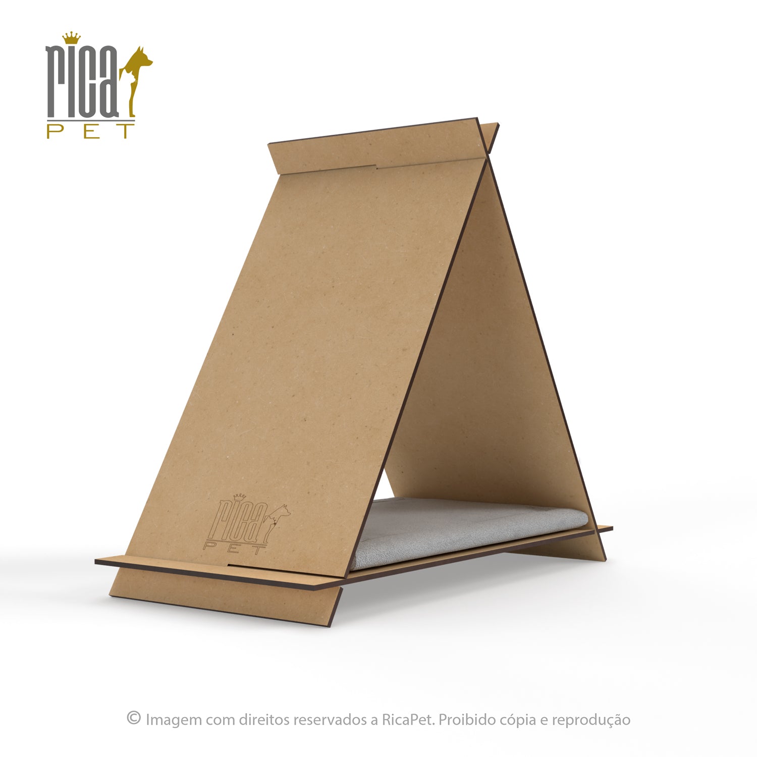 Casinha para Cães e Gatos Tóca Iglu Luxo