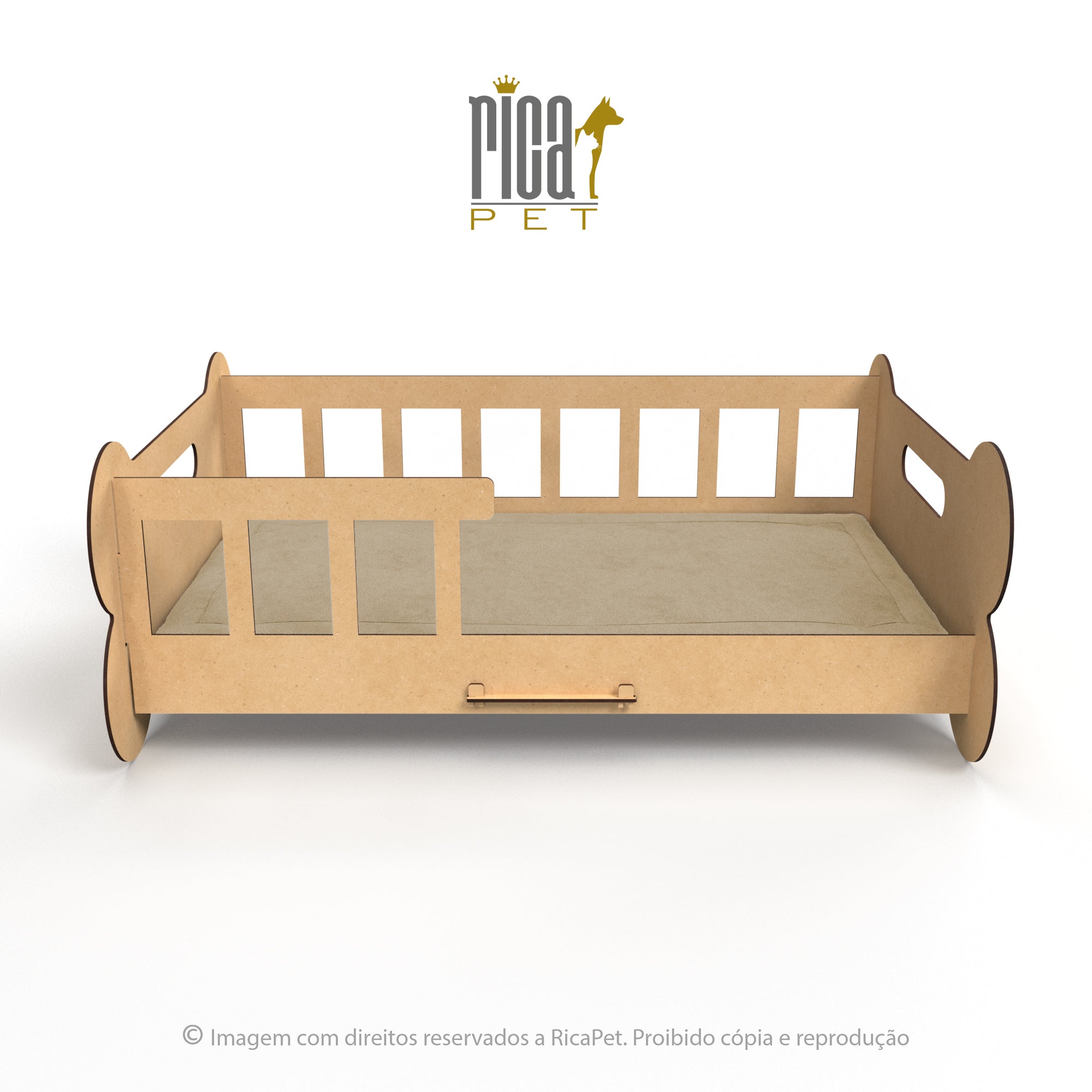 Caminha Luxo Pets Bege