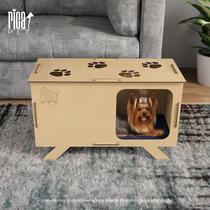 Casinha Luxo Estilo TV para Pets Modelo 8 - Ricapet™