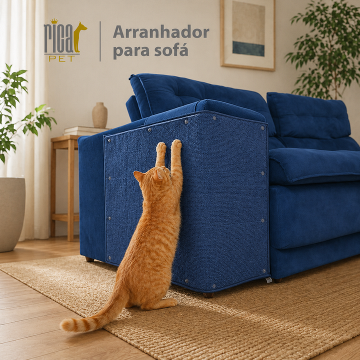 Arranhador/Protetor G[120cmx50cm] 2PÇS + Prisilha