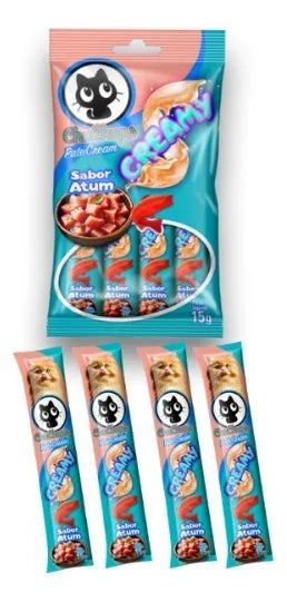 Sache Petisco Gato Chuchups Churu 4 Unidades Sabor Atum
