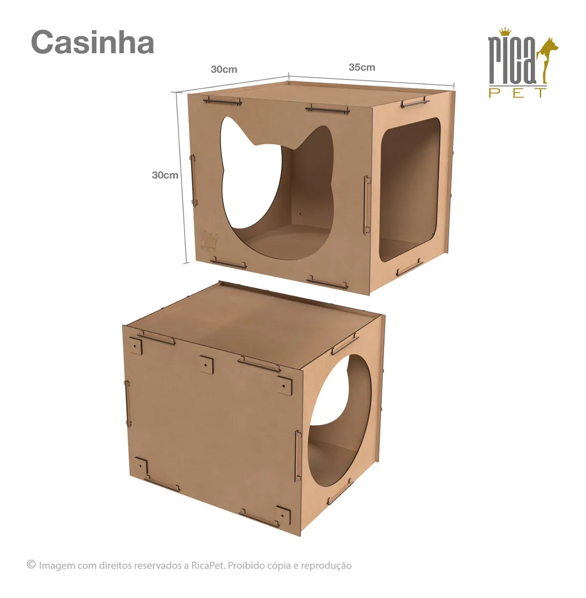 Kit Gato Playground Casa Ponte Escada Completo Brinquedo