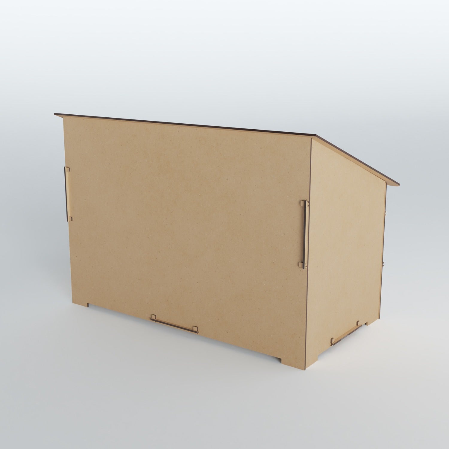 Casa para Cães e Gatos Pequeno Porte de Madeira